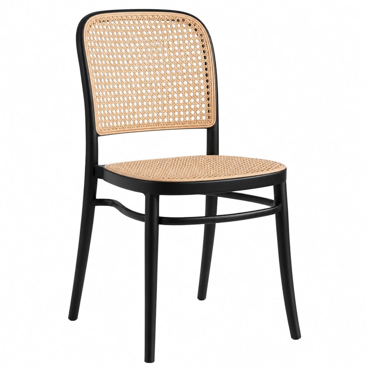 Moderne Rattan-Esszimmerstühle - Stapelbar und Vielseitig für Innen und Außen