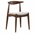 Corzo Stuhl-Set aus Nussbaum, 2-teilig